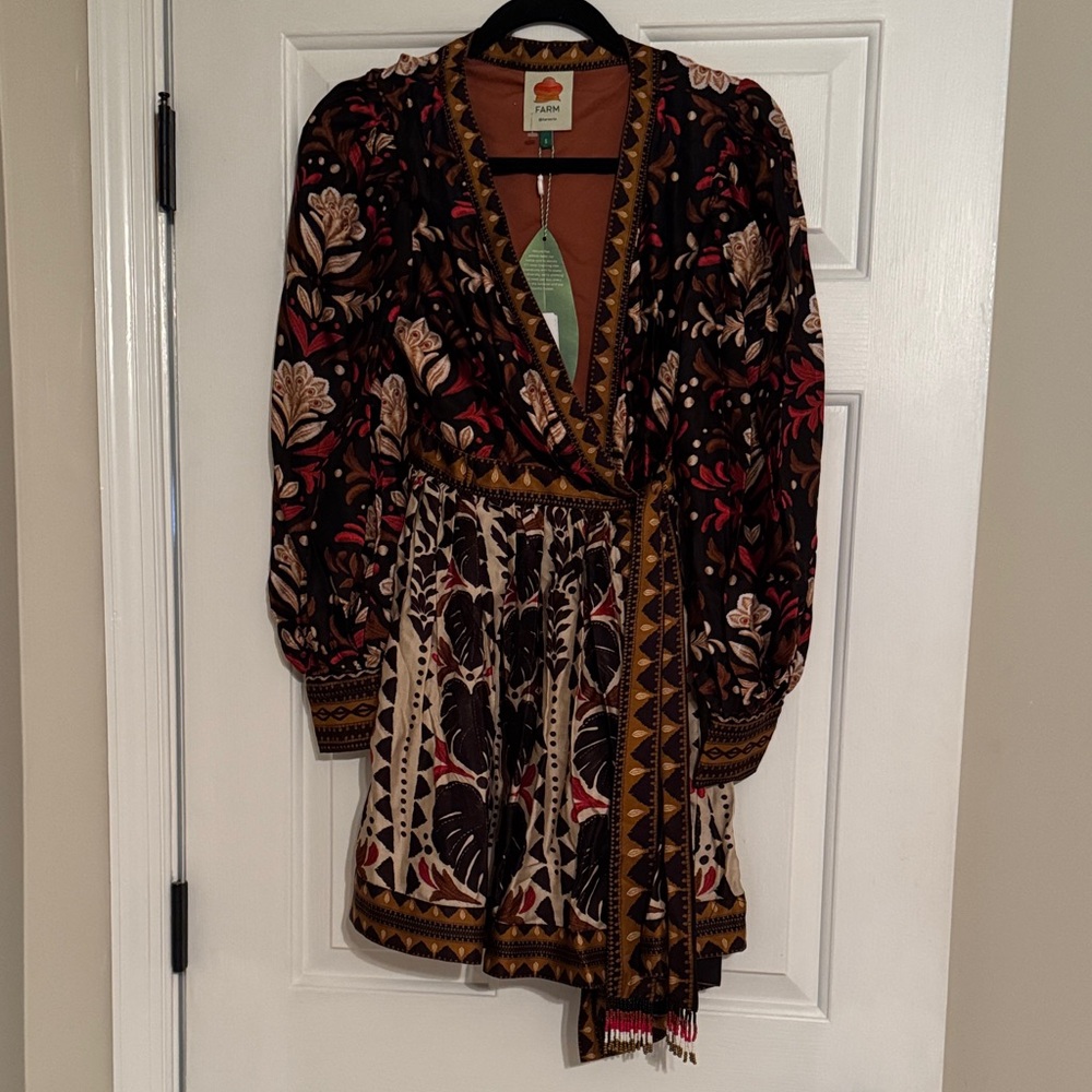 FARM Rio Wrap Dress